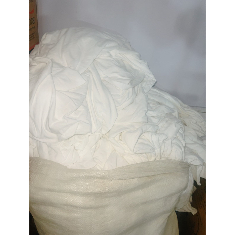 VẢI THUN TRẮNG TỒN-VẢI MỘC GIÁ THANH LÝ