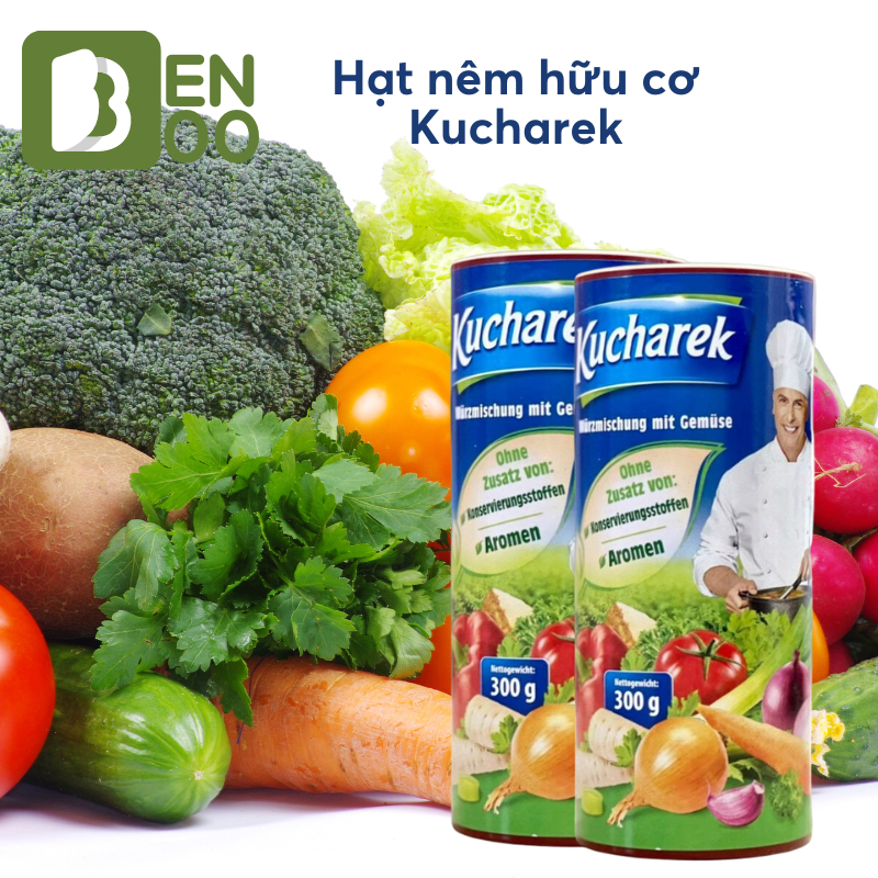 Hạt Nêm Rau Củ Kucharek 300Gr Hàng Đức Chính Hãng, Tốt Cho Sức Khỏe, Dành Cho Người Ăn Kiêng, Ăn Chay