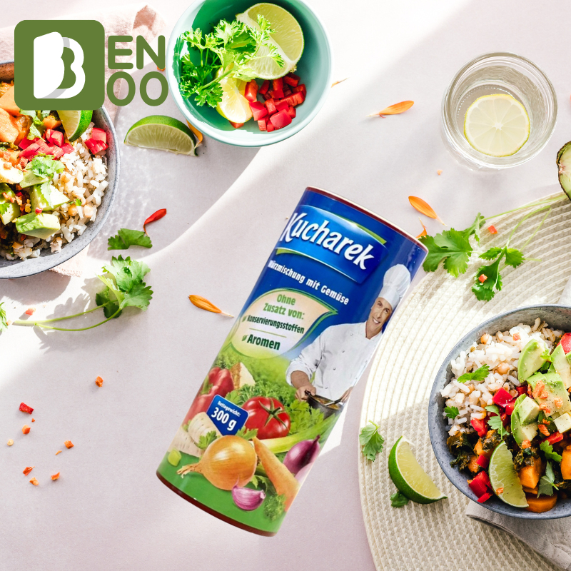 Hạt Nêm Rau Củ Kucharek 300Gr Hàng Đức Chính Hãng, Tốt Cho Sức Khỏe, Dành Cho Người Ăn Kiêng, Ăn Chay