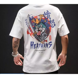 Áo thun samurai form rộng nam nữ cực hot