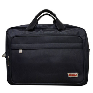 Cặp đa năng học sinh văn phòng cao cấp Dù Xốp Thái viền ngang kéo đen H1991