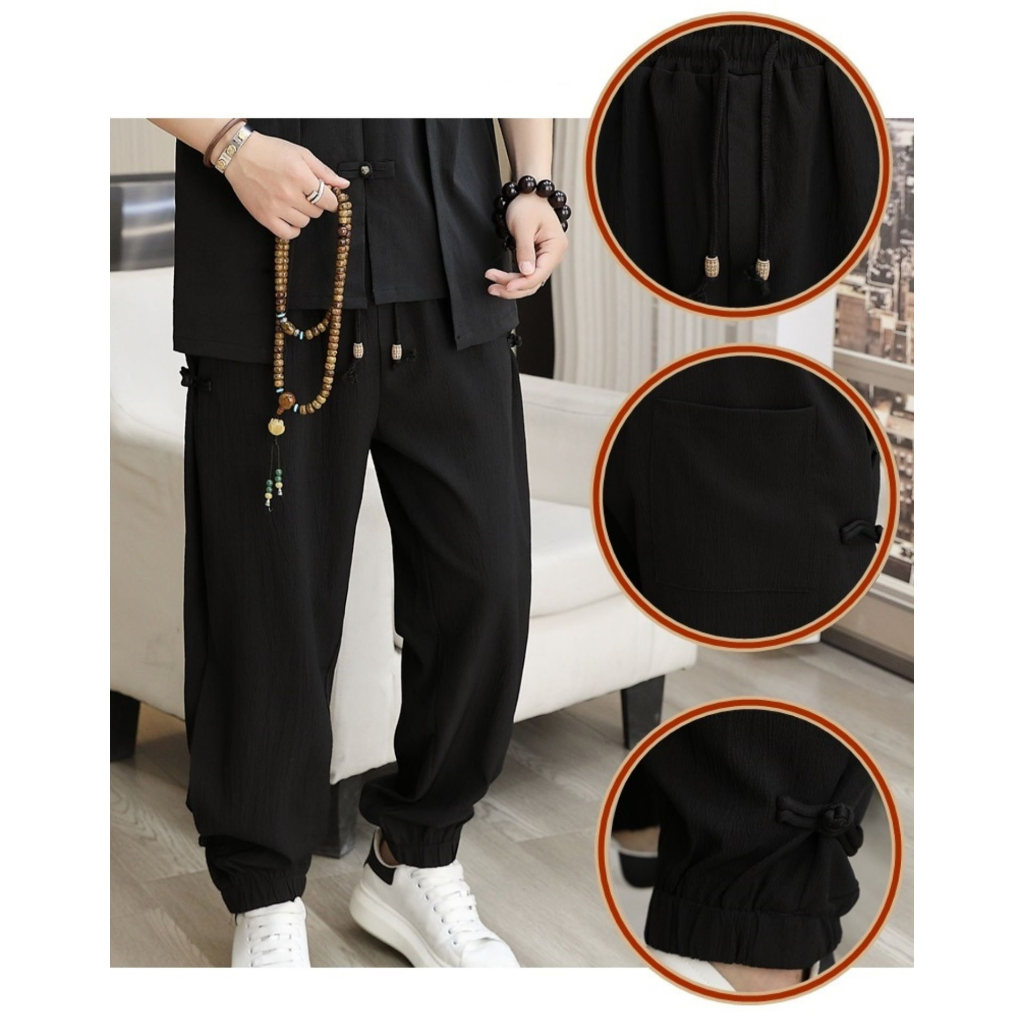 Bộ đũi Kimono,bộ quần áo đũi nam nữ, set đồ quần áo đũi nam nữ đẹp, mát mẻ lịch sự - Xu hướng 2023 Edo Menswear