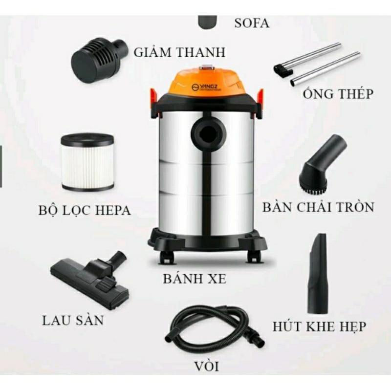 Máy Hút Bụi Yangzi 220V