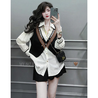 Set áo sơmi điệu tiểu thư xinh