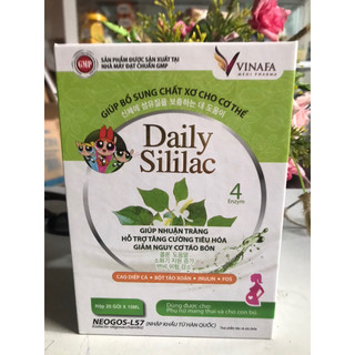 Hỗ trợ Điều trị táo bón Daily Sililac 4 Enzym