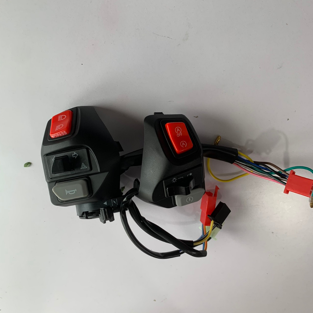 Cặp cùm công tắc  Có PASSING NVX155 nvx125 - lắp được ex135 mio nouvo exciter 135