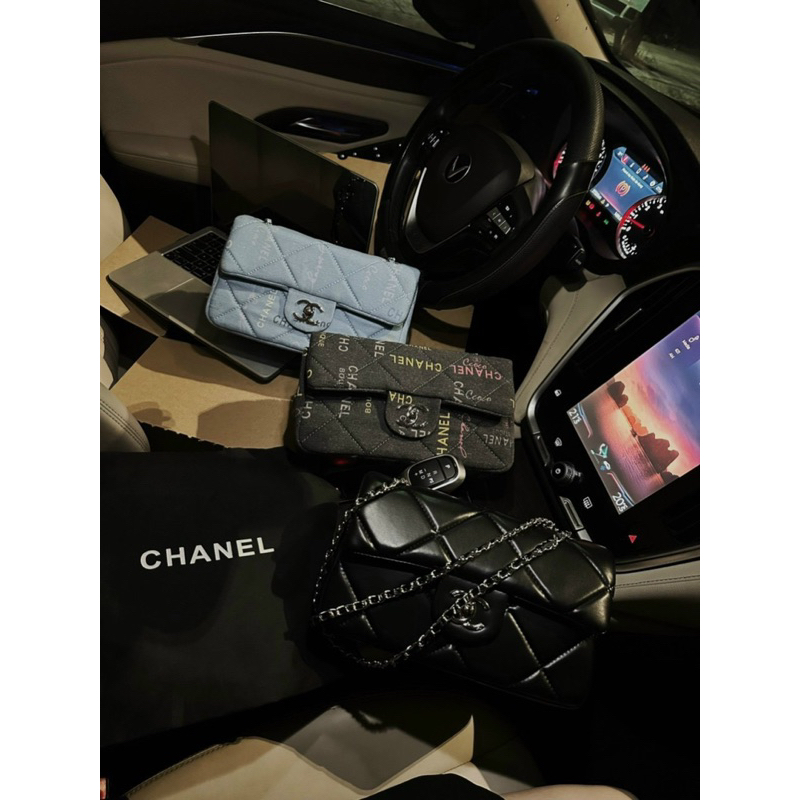 Túi đeo chéo nữ €ha.nel thật thời trang thiết kế trẻ trung, độc đáo