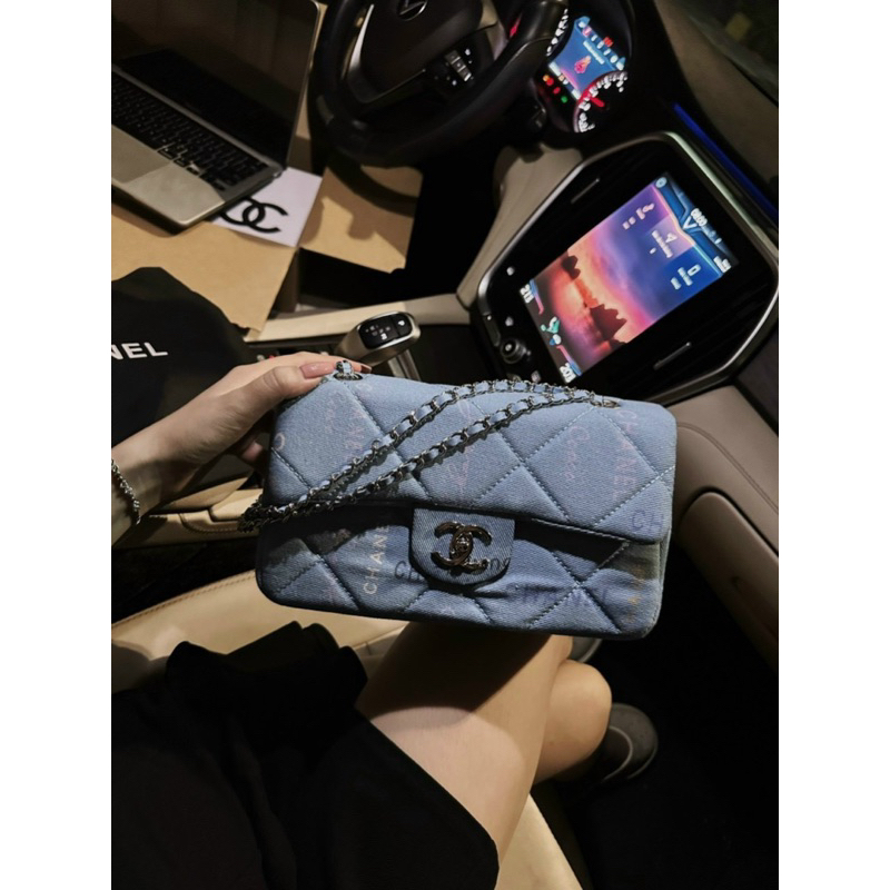 Túi đeo chéo nữ €ha.nel thật thời trang thiết kế trẻ trung, độc đáo