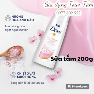Sữa tắm dưỡng thể dove hoa anh đào 200g - hàng khuyến mãi