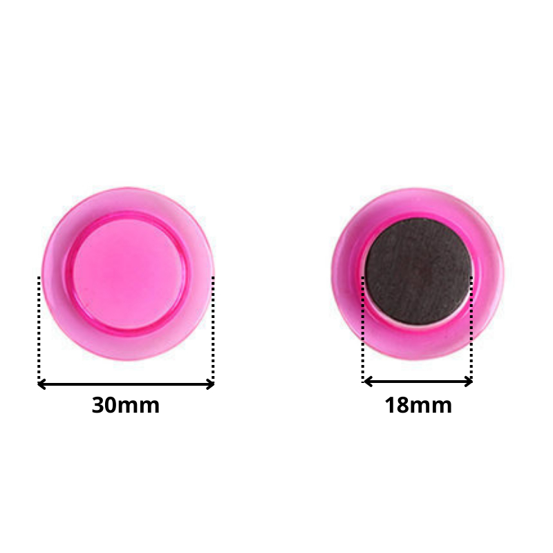 Vỉ 10 Nam Châm Gắn Bảng Từ Dạy Học Gắn Giấy Lên Bảng QUEENLEE STORE