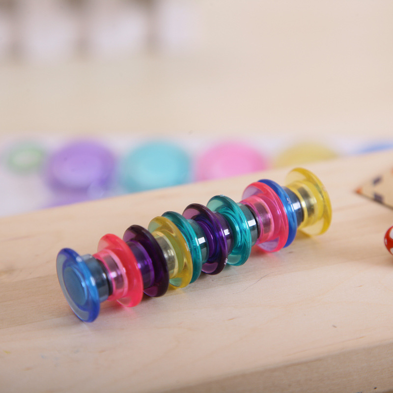 Vỉ 10 Nam Châm Gắn Bảng Từ Dạy Học Gắn Giấy Lên Bảng QUEENLEE STORE