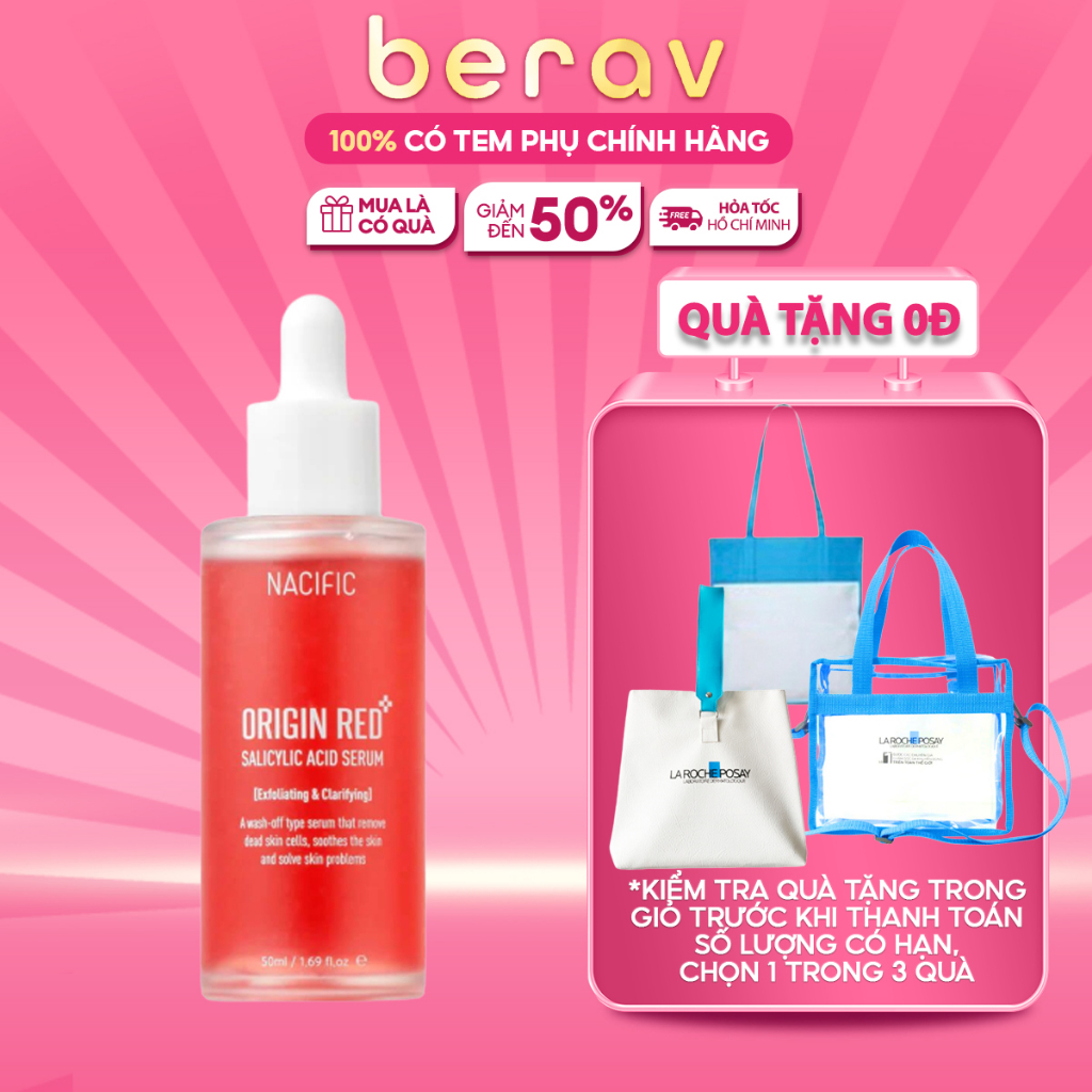 Tinh chất dưỡng da Nacific Origin Red Salicylic Acid Serum 50ml
