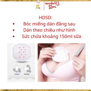 Miếng lót thấm sữa MEYGA ( túi 100 miếng)