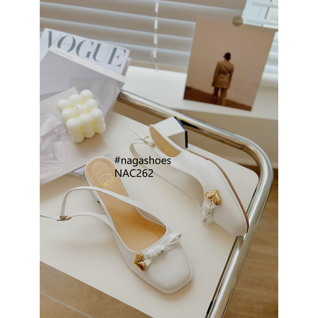 CAO GÓT NAGASHOES QUAI GÚT ĐÍNH PHỤ KIỆN TRÁI TIM 4P NAC262