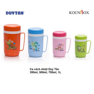 Ca cách nhiệt nhựa DUY TÂN 500ml (12 x 9 x 16 cm) Giao màu ngẫu nhiên