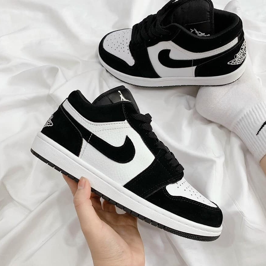 Giày sneaker JORDAN 1 THẤP CỔ các màu hot trend nam nữ, Giày thể thao JD1 các màu dùng đi học.tập gym,chạy bộ 2023