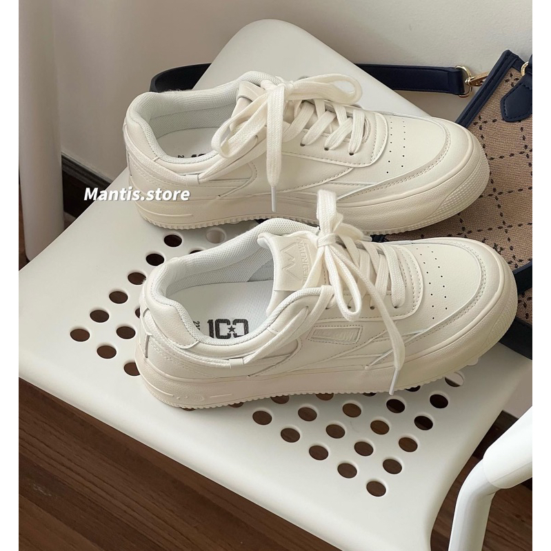 Giày sneaker full trắng- giày thể thao BBRW fullbox giấy gói