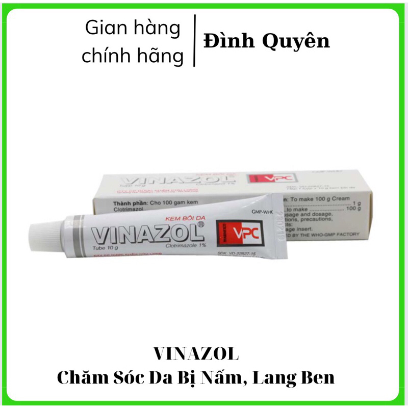 Kem Bôi Ngoài Da Vinazol 10g
