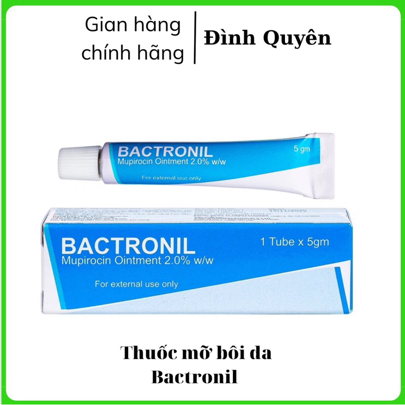 Kem Bôi Ngoài Da Bactronil Tuýp 5g