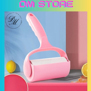 Cây lăn bụi làm sạch quần áo, ga giường, lông chó mèo DM STORE kèm lõi 10CM, 16CM