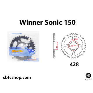 Dĩa recto 34 36 37 38 39 40 41 răng cho xe độ winner sonic 150 chính hãng