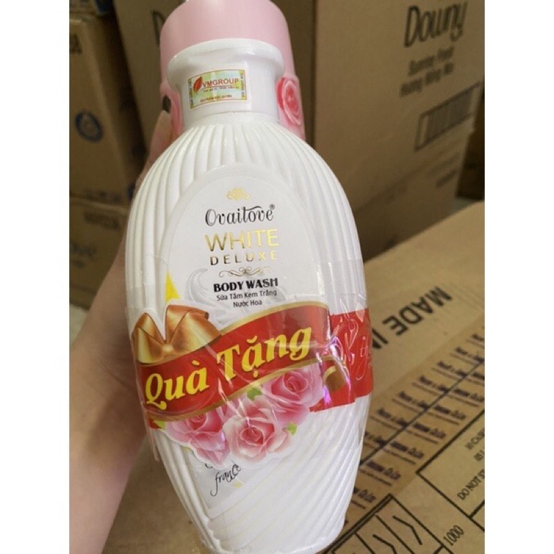 Sữa tắm The bol 650g tặng kèm chai tắm như hình