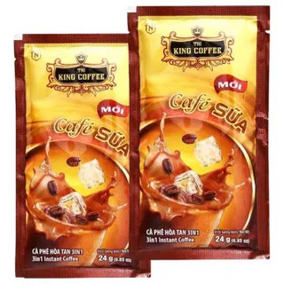 King Coffee Hoà Tan 3in1 Café Sữa