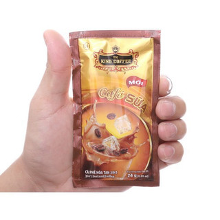 King Coffee Hoà Tan 3in1 Café Sữa