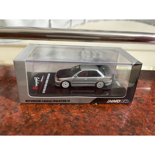 mohinhxeps-1/64_Inno Mitsubishi Lancer Evolution 3 Silver Carbon