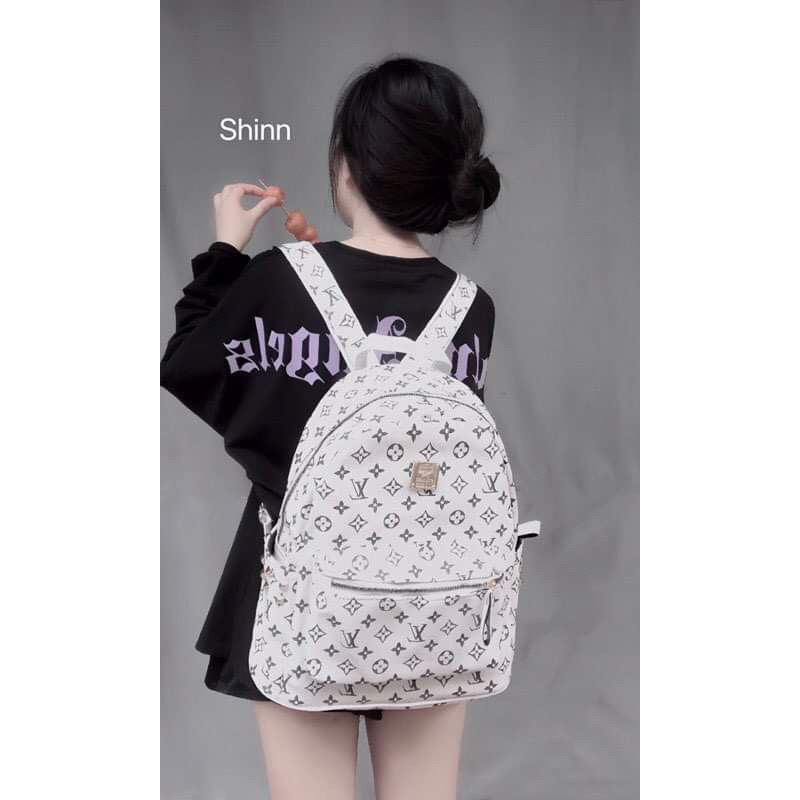 Balo đi học nam nữ đi chơi size 40 to rộng hoạ tiết siêu đẹp