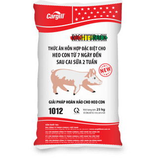  Cargill  Túi 5kg thức ăn đặc biệt  cho heo tập ăn Cargill 1012 