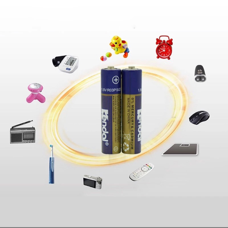 Pin AAA Kendal  Kích thước: AAA