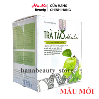 Trà Táo Xanh Giảm Cân Kelly Thảo Mộc Adela Detox Hộp 12 Gói Giảm Mỡ Bụng