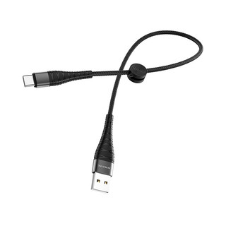 Cáp sạc nhanh borofone bx32 dài 25cm hỗ trợ sạc nhanh 3a