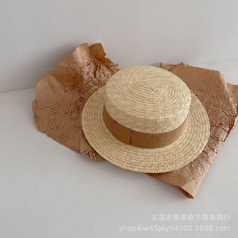 Nón cói có quai cho bé gái, nón cói hè cho bé gái