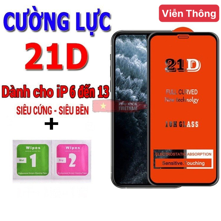 Kính cường lực iphone 21D full màn ip 6/6plus/6s/6splus/7/7plus/8/8plus/x/xs/11/12/13/14/pro/max/promax/plus/ốp lưngD1-3