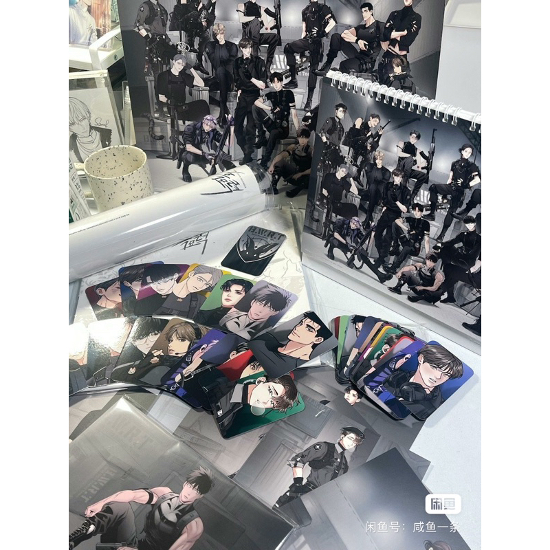 Lẻ set Lịch Hắc Thố Lezhin 2023 Manhwa BL