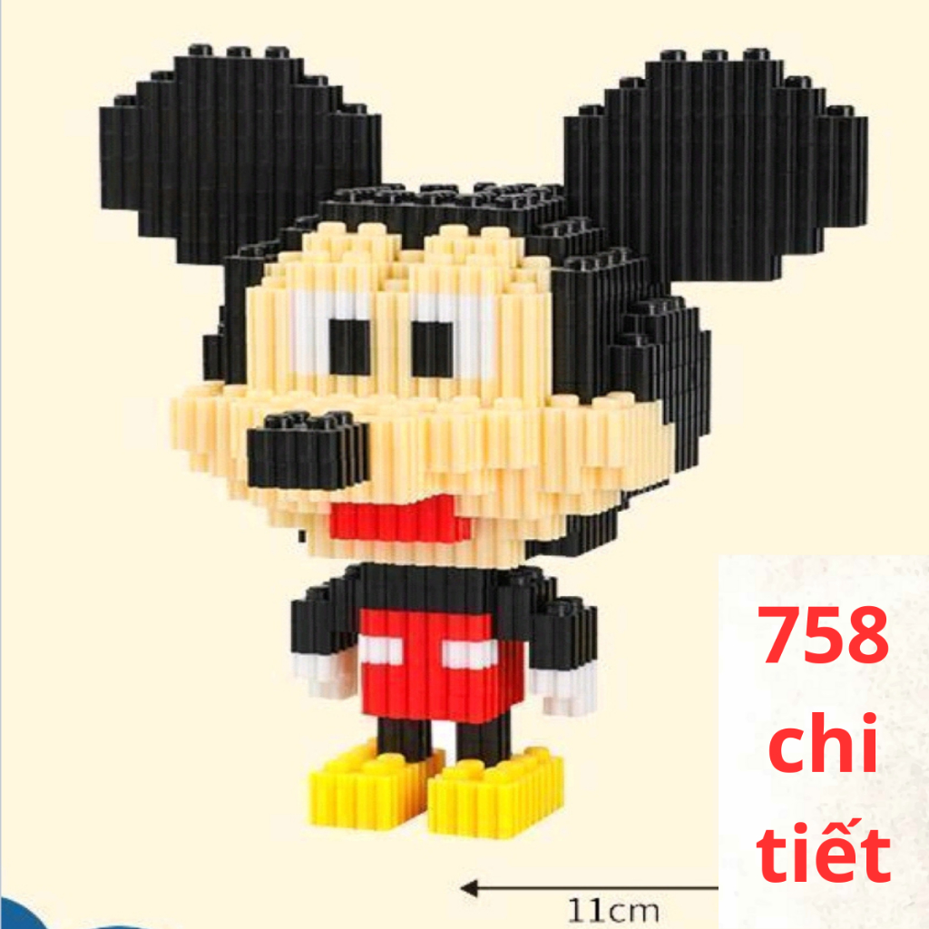 Đồ Chơi Mô Hình Lắp Ráp 3D Nhiều Nhân Vật Hoạt Hình Đáng Yêu Cho Bé Hàng Đẹp / Đồ Chơi Thông Minh