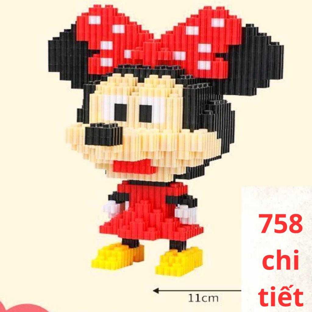 Đồ Chơi Mô Hình Lắp Ráp 3D Nhiều Nhân Vật Hoạt Hình Đáng Yêu Cho Bé Hàng Đẹp / Đồ Chơi Thông Minh