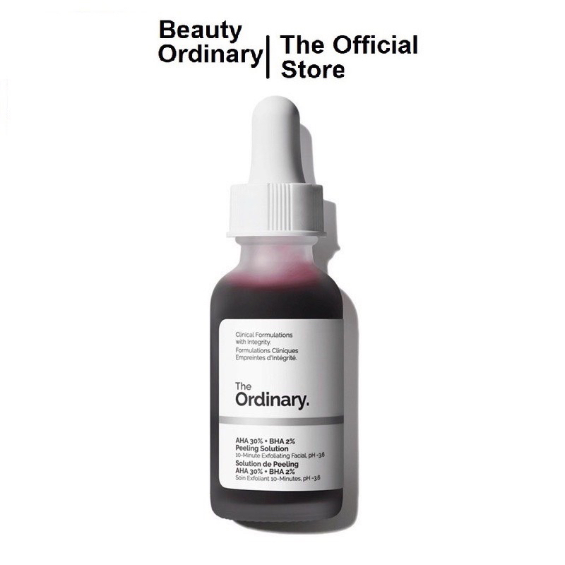 Tính chất The Ordinary AHA 30%+BHA 2% Peeling Solution