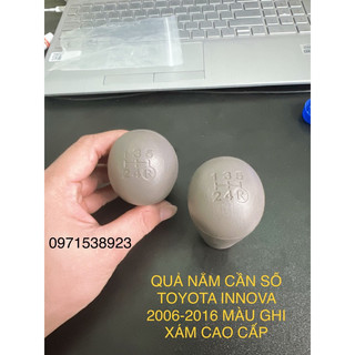 Quả nắm cần số toyota innova 2006-2016 màu xám giá rẻ