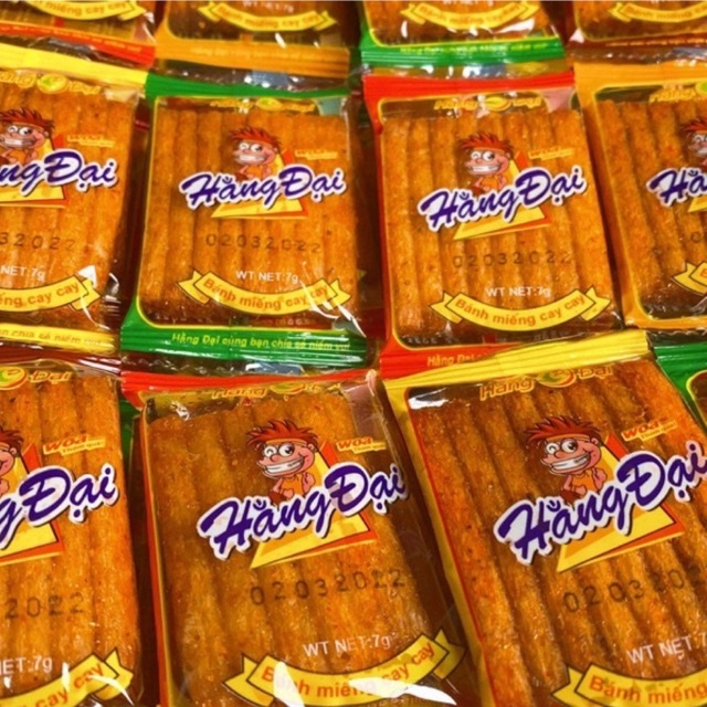 Combo 60 gói snack Sườn dê nướng Hằng Đại vị tuổi thơ siêu cay ăn cùng Bà Kim AVBAKI