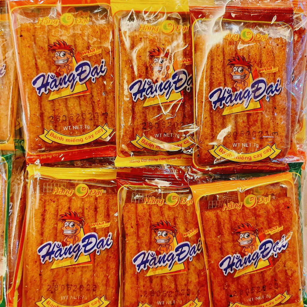 Combo 60 gói snack Sườn dê nướng Hằng Đại vị tuổi thơ siêu cay ăn cùng Bà Kim AVBAKI