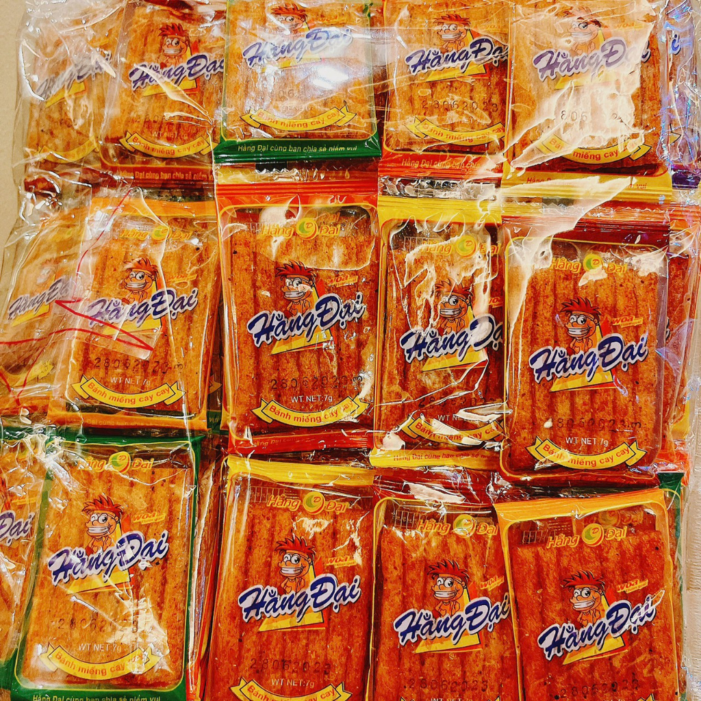 Combo 60 gói snack Sườn dê nướng Hằng Đại vị tuổi thơ siêu cay ăn cùng Bà Kim AVBAKI