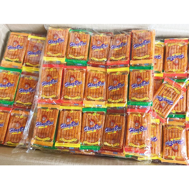 Combo 60 gói snack Sườn dê nướng Hằng Đại vị tuổi thơ siêu cay ăn cùng Bà Kim AVBAKI