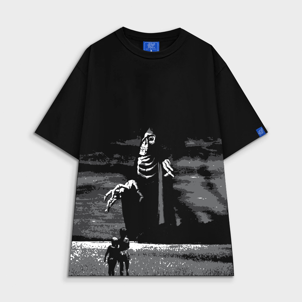 Áo Thun Local Brand Unisex 8YO Grim Reaper Tee