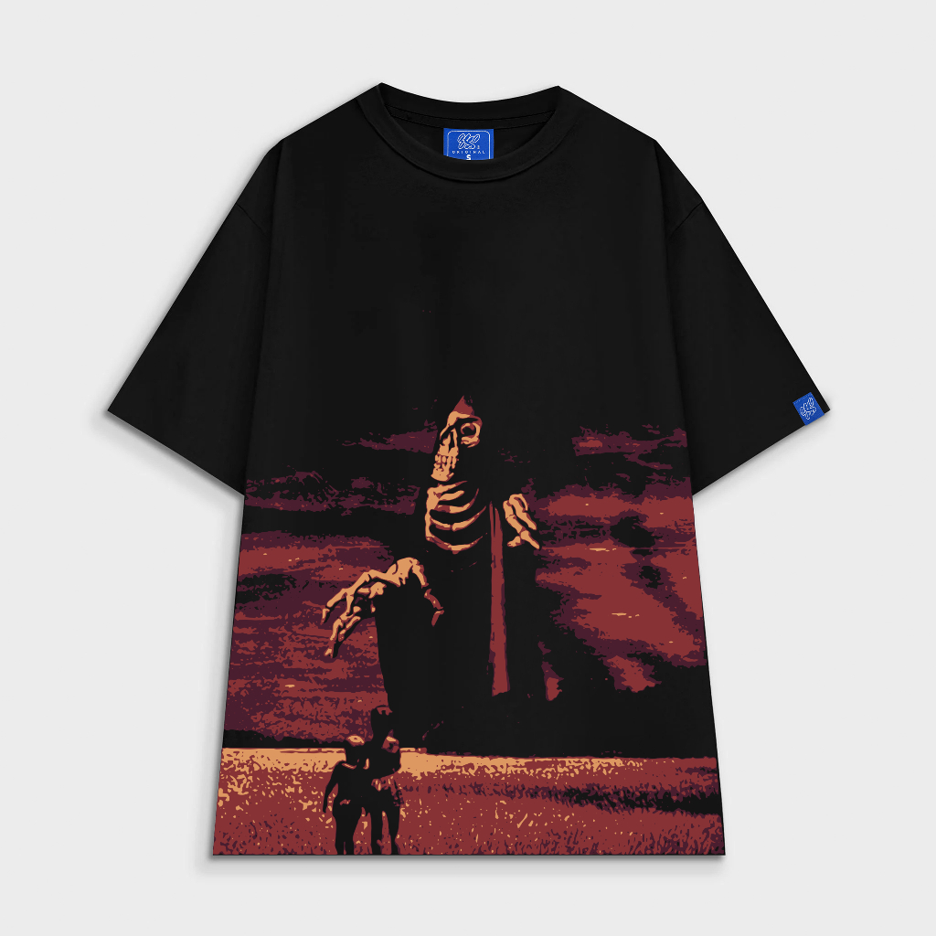 Áo Thun Local Brand Unisex 8YO Grim Reaper Tee