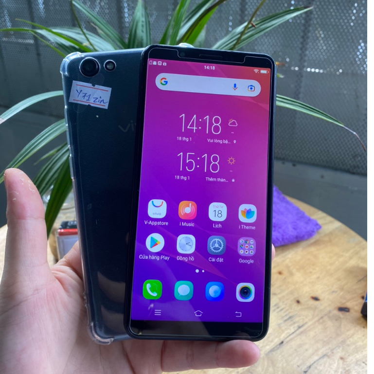 Điện thoại Vivo Y71 2sim 4/64G mới Chính Hãng - Camera Sắc nét, cài Full Zalo Youtube Tiktok