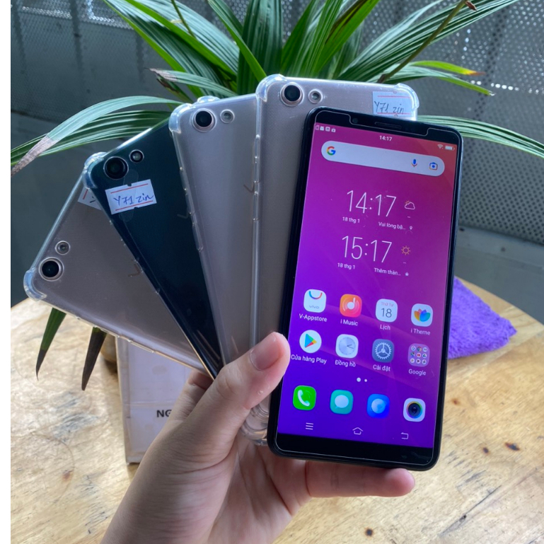 Điện thoại Vivo Y71 2sim 4/64G mới Chính Hãng - Camera Sắc nét, cài Full Zalo Youtube Tiktok
