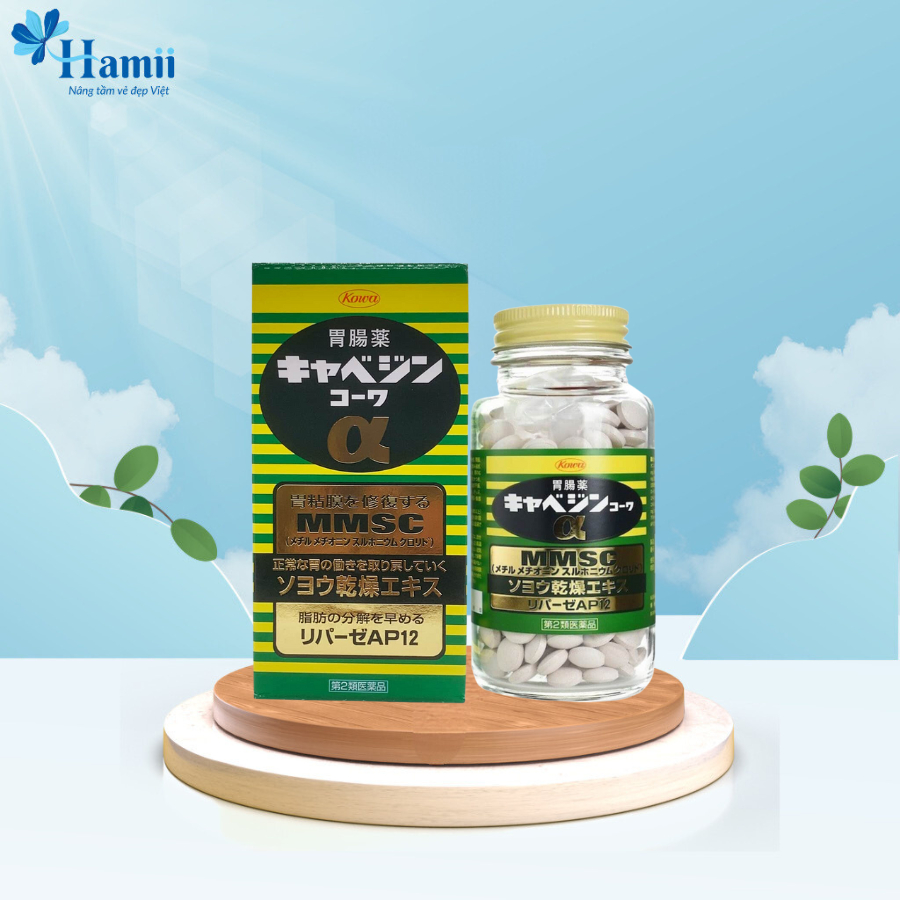 Viên Uống Hỗ Trợ Dạ Dày KOWA 300 Viên Nhật Bản